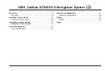 Preview for 1 page of Cadillac STS-V 2008 Manual