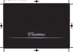 Preview for 20 page of Cadillac XLR 2004 Customer Convenience/Personalization Manual