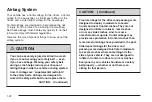 Preview for 38 page of Cadillac XLR-V 2006 Owner'S Manual