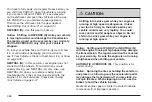 Preview for 78 page of Cadillac XLR-V 2006 Owner'S Manual