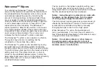 Preview for 120 page of Cadillac XLR-V 2006 Owner'S Manual