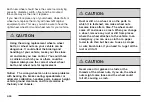 Preview for 384 page of Cadillac XLR-V 2006 Owner'S Manual