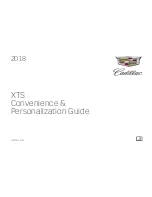 Cadillac XTS 2018 Convenience/Personalization Manual предпросмотр