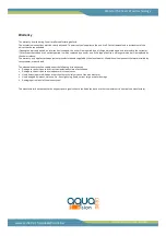 Preview for 12 page of Cadis AQUAVISION 2DETECT Installation Instructions Manual