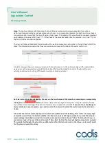 Preview for 4 page of Cadis Aquavision Control User Manual