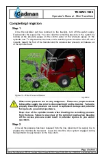 Preview for 24 page of Cadman 1500 Operator, Parts, And Installation Manual