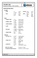 Preview for 83 page of Cadman 1500 Operator, Parts, And Installation Manual