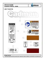 Предварительный просмотр 33 страницы Cadman 3NMB Operator And  Maintenance Manual