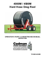 Cadman 4000M Operator'S Parts And Maintenance Manual preview