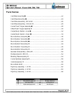 Preview for 23 page of Cadman 64 Operating And Parts Manual