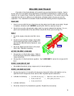 Preview for 7 page of Cadman TRAVELLER 2250 Operator And Parts Manual