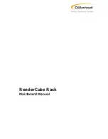 Предварительный просмотр 1 страницы CADnetwork RenderCube User Manual