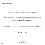 Preview for 190 page of CADO AP-C320i Instruction Manual