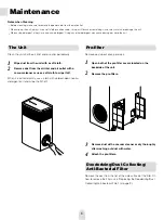 Предварительный просмотр 9 страницы CADO AP-C710S Instruction Manual