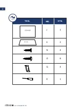 Предварительный просмотр 8 страницы CADOCA 108167 Instructions Manual