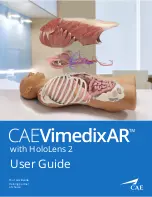 Preview for 1 page of CAE VimedixAR User Manual