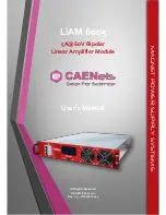 Caen ELS LiAM 6005 User Manual предпросмотр