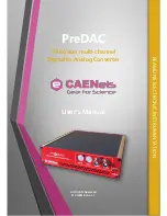 Caen ELS PreDAC User Manual preview
