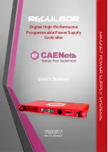 Caen ELS REGUL8OR User Manual предпросмотр