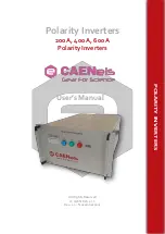 Caen ELS WPOLINV200XA User Manual предпросмотр