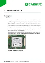 Предварительный просмотр 6 страницы Caen RFID easy2read Lepton3x1 Technical Information Manual