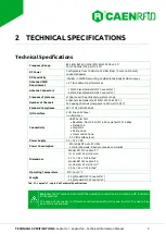 Предварительный просмотр 9 страницы Caen RFID easy2read Lepton3x1 Technical Information Manual