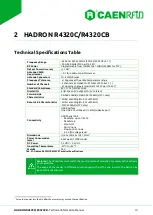 Предварительный просмотр 10 страницы Caen RFID Hadron R4320C Technical Information Manual