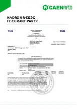 Предварительный просмотр 35 страницы Caen RFID Hadron R4320C Technical Information Manual