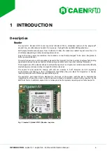 Предварительный просмотр 6 страницы Caen RFID Lepton7x1 Technical Information Manual