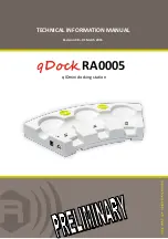 Предварительный просмотр 1 страницы Caen RFID qDock RA0005 Technical Information Manual