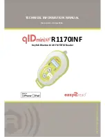 Caen RFID qIDminiNF R1170INF Technical Information Manual preview