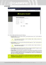 Preview for 20 page of Caen RFID Quattro R4321P Technical Information Manual