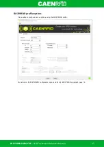 Предварительный просмотр 27 страницы Caen RFID R1280I Technical Information Manual