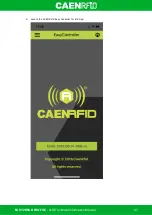 Предварительный просмотр 47 страницы Caen RFID R1280I Technical Information Manual