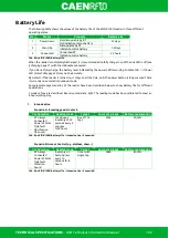 Preview for 102 page of Caen RFID skID Technical Information Manual