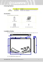 Предварительный просмотр 6 страницы Caen RFID Slate R1260U Technical Information Manual