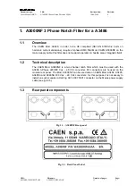 Предварительный просмотр 5 страницы Caen A3000NF Technical Information Manual