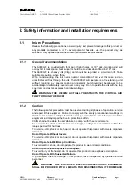 Предварительный просмотр 9 страницы Caen A3000NF Technical Information Manual