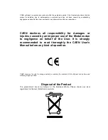 Preview for 2 page of Caen A3484 Technical Information Manual