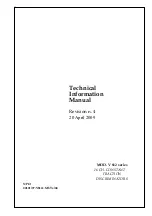 Предварительный просмотр 1 страницы Caen V812 Technical Information Manual