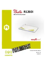 caenrfid Easy2Read Slate R1260I Technical Information Manual preview