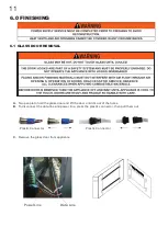 Preview for 11 page of Caesar Fireplace CHFP-102A Installation And Operating Instructions Manual