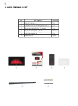 Предварительный просмотр 3 страницы Caesar Fireplace CHFP-50A Installation And Operating Instructions Manual