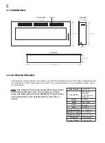 Preview for 5 page of Caesar Fireplace CHFP-74A Installation And Operating Instructions Manual