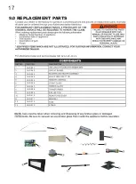 Preview for 17 page of Caesar Fireplace CHFP-74A Installation And Operating Instructions Manual