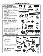 Предварительный просмотр 2 страницы Cafe 1632881 Installation Instructions Manual