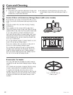 Предварительный просмотр 22 страницы Cafe Advantium CSB912 Owner'S Manual