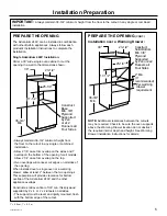 Предварительный просмотр 5 страницы Cafe Advantium CSB923 Installation Instructions Manual