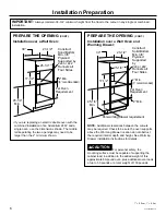 Предварительный просмотр 6 страницы Cafe Advantium CSB923 Installation Instructions Manual