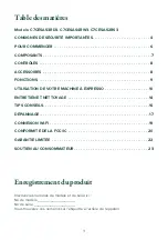 Preview for 27 page of Cafe BELLISSIMO C7CESAS2RS3 Owner'S Manual